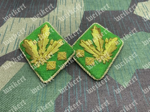 Police general collar - collar, tabs