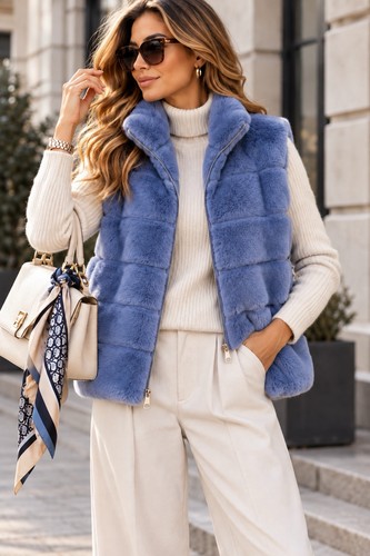 Giubbotto donna pelliccia