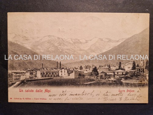 Cartolina torre pelice - cartolina,