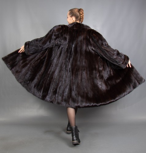 17859 cappotto visone - cappotto,