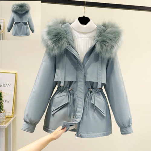 Parka lungo donna - , collo
