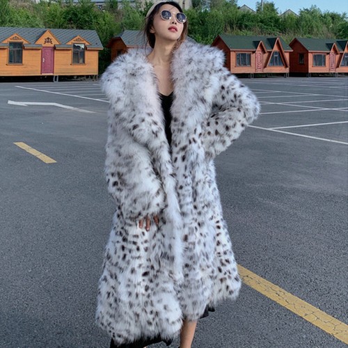Cappotto pelliccia volpe - , donna