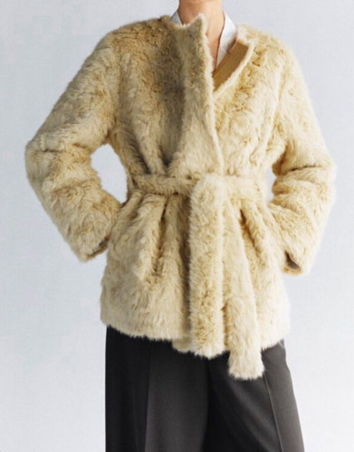 Zara giacca donna pelliccia - giacca,
