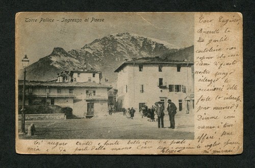 M053 cartolina torre pelice - torre,