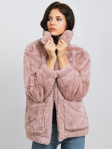 Giacca pelliccia sintetica ugg - pelliccia,