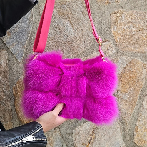 Borsa pelliccia - in, pelliccia,