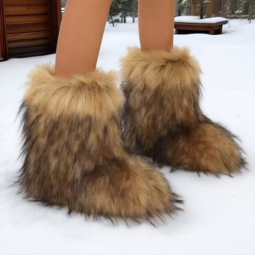 Stivali neve pelliccia - stivali,