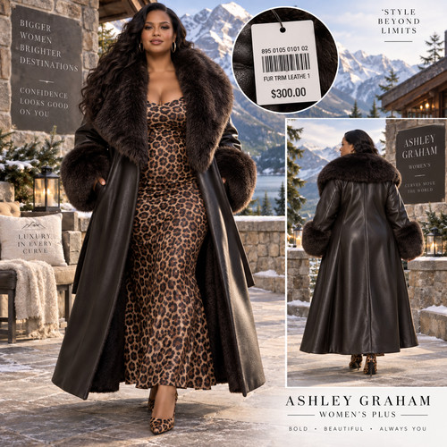 Cappotto ashley graham donna - cappotto,