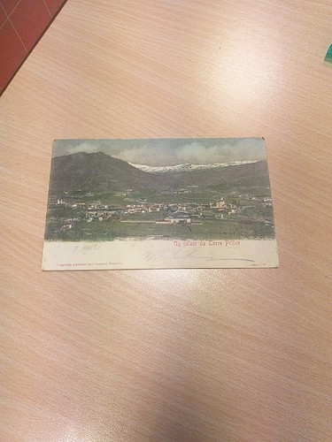 Cartolina formato piccolo - piccolo, un