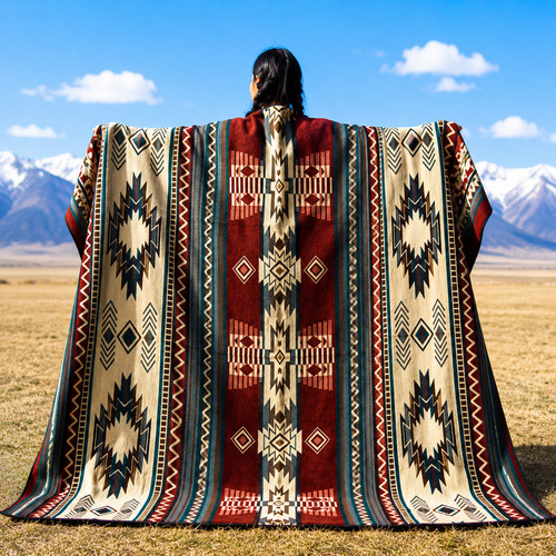 Handwoven queen baby - handwoven, alpaca